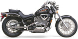 Cobra USA Drag Pipes Exhaust System for 1988-07 Honda VT600 Shadow VLX - Chrome - 1261