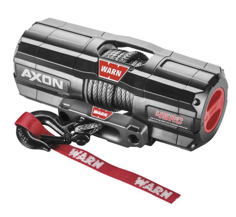 Warn AXON 45-RC Winch with Synthetic Rope - 4500 Pounds - 101240