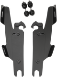 Memphis MEB2032 Fats Black Mount Kits For 2018 Harley Fat Boy FLFB