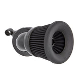 Arlen Ness Velocity 65 Air Cleaner Kit for 2017-22 Harley M8 models - Black - 81-200