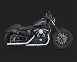 Vance & Hines Straightshot HS Slip-On for Harley Sportsters - Chrome - 16863
