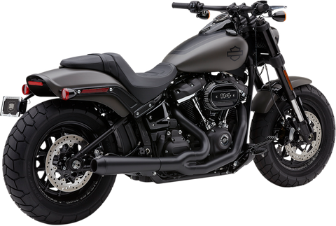 Cobra USA El Diablo 2-into-1 Exhaust for 2018-19 Harley Softail Models - Black - 6474B