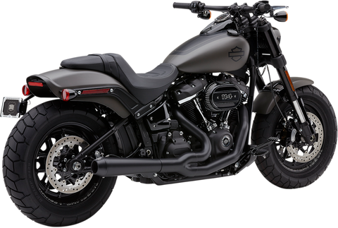 Cobra El Diablo 2-into-1 Exhaust for 2018-19 Harley Softail Models - Black - 6474B