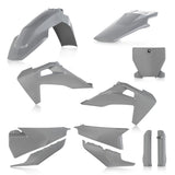 Acerbis Full Replacement Plastics Kit for Husqvarna models - Grey - 2726550011