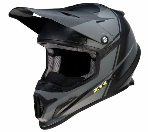 Z1R Rise Cambio Helmet - Black/Hi-Viz - X-Small