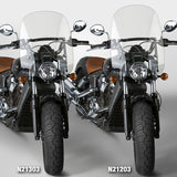 National Cycle N21303 - Spartan Quick Release Windshield - Indian Scout 2015-18 - Clear