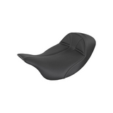 Saddlemen Dominator Low Profile Solo Seat for 2008-22 Harley FL Touring models - Black/Smooth Stitched - 808-07B-0042L