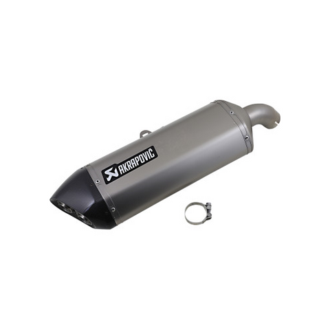 Akrapovic Titanium Slip-On Muffler for Suzuki V-Strom - S-S10SO16-HAFT
