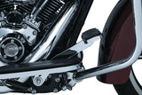 Kuryakyn 9670 - Extended Brake Pedal for '14-'18 Touring & Trike Without Lowers - Chrome