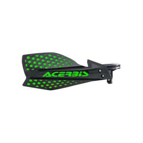 Acerbis X-Ultimate Hand Guards - Black/Green - 2645481043