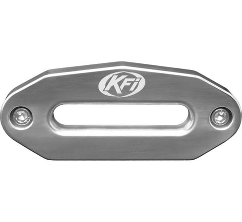KFI Products Aluminum Hawse Fairlead - 6 Inch Wide Bolt Battern for UTV - Polished - UTV-HAW-POL