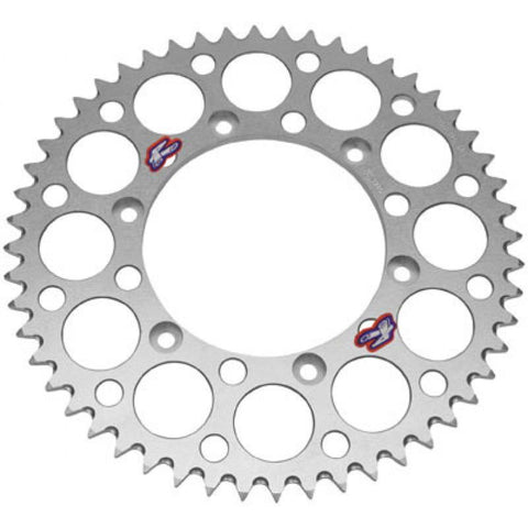 Renthal Ultralight Rear Sprocket - 520 Chain Pitch x 48 Teeth - Silver - 154U-520-48GRSI