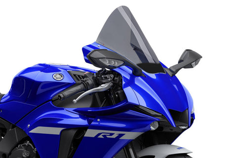 Puig R-Racer Windscreen for Yamaha YZF-R1 - Dark Smoke - 3827F