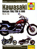 Haynes Service Manual for Kawasaki Vulcan 700 / 750 / 800 - M2457