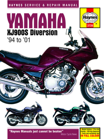 Haynes Service Manual for 1994-01 Yamaha XJ900S Diversion - M3739
