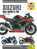 Haynes Service Manual for 2006-09 Suzuki GSX-R600 and 750 - M4790