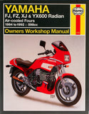 Haynes Service Manual for 1984-90 Yamaha FJ600 / FZ600 / XJ600 / YX600 - M2100