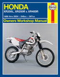 Haynes Service Manual for Honda XR250L / XR250R / XR400R - M2219