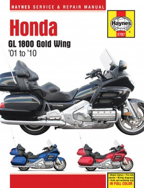 Haynes Haynes M2787 Repair Manual for 2001-2010 Honda GL1800 Gold Wing