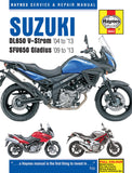 Haynes Service Manual for 2004-13 Suzuki DL650 V-Strom & SFV650 Gladius - M5643