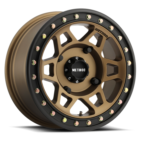 Method Race 405 Beadlock Wheel - Bronze/Matte Black - 15 x 7 Inches
