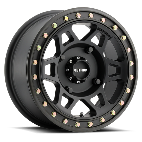 Method Race 405 Beadlock Wheel - Black - 15 x 7 Inches