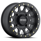 Method Race 401 Beadlock Wheel - Matte Black - 14 x 10 Inches