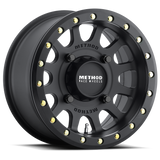 Method Race 401 Beadlock Wheel - Black - 15 x 6 Inches