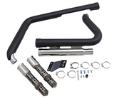 Cobra USA 909 Speedster Exhaust for 2012-17 Harley Softail models - Black - 6711B