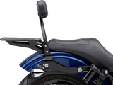 Cobra USA Detachable Sissy Bar Kit for 2006-17 Harley FXD Models - Black - 602-2004B