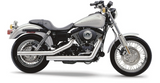 Cobra USA Dragsters Exhaust System for 1991-05 Harley Dyna models - Chrome - 6815T