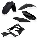 Acerbis Plastic Standard Kit for 2013-15 Kawasaki KX450F - Black - 2314190001