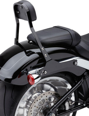Cobra USA Detachable Backrest for 2018-19 Harley Softail - Black - 602-2027B