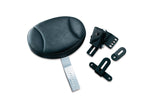 Kuryakyn 1670 - Plug-In Driver Backrest - Contoured Pad w/Removable Pocket - Chrome