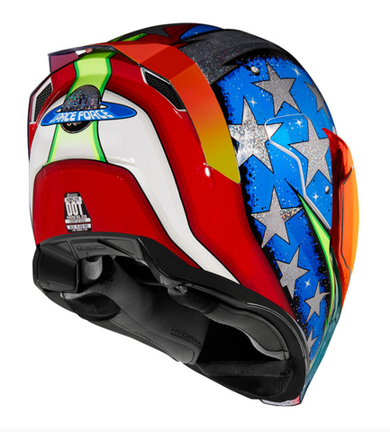 ICON Airflite Space Force Full-Face Motorcycle Helmet ICON Airflite Space Force Full-Face Motorcycle Helmet