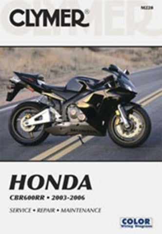 Clymer M220 Service & Repair Manual for 2003-06 Honda CBR600RR