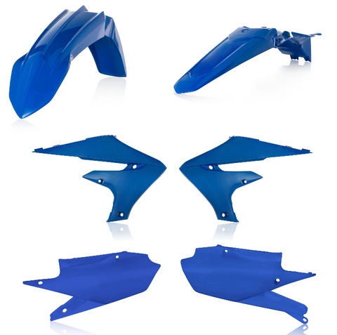 Acerbis Standard Plastic Kit for Yamaha YZ/WR models - Blue - 2685910003