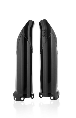 Acerbis Fork Covers for Kawasaki KX250 / KX450 models - Black - 2403060001