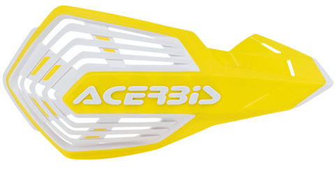 Acerbis X-Future Hand Guards - Yellow/White - 2801961182