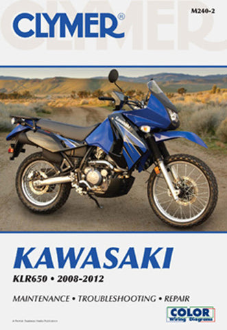 Clymer M240-2 Service & Repair Manual for 2008-12 Kawasaki KLR650