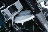 Kuryakyn 1804 - Lower Triple Tree Wind Deflector for '14-'18 Touring - Chrome