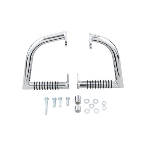 Lindby Highway Bar Engine Guard for 2000-11 Harley Softails - Chrome - 203