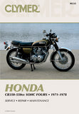 Clymer M332 Service & Repair Manual for 1971-78 Honda CB350-550CC Fours