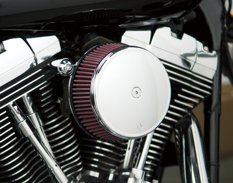 Arlen Ness 18-322 Stage I Big Sucker Air Cleaner Kit for Harleys - Chrome