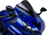 Puig Racing Windscreen for 2006-18 Kawasaki ZX1400 Ninja ZX-14R - Dark Smoke