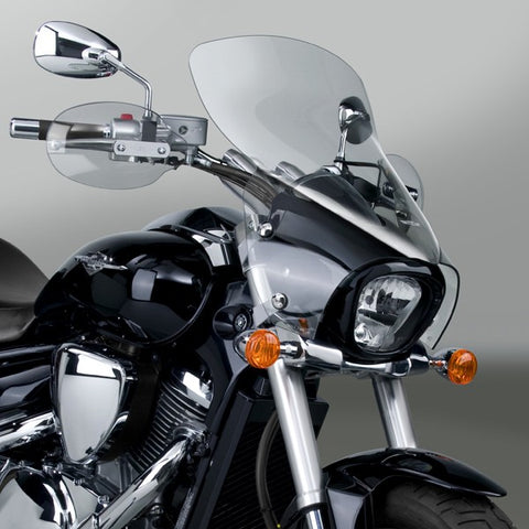 National Cycle VStream+ Windshield for Suzuki VZ800 Models - Light Gray - N28217
