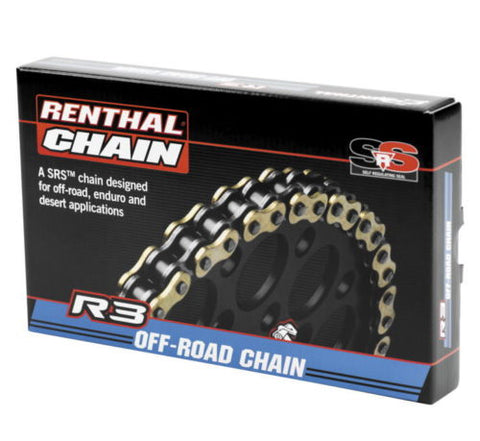 Renthal R3 SRS Sealed Chain - 520 x 120 - Gold - C416