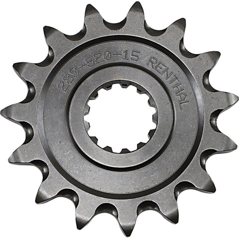 Renthal Grooved Front Sprocket - 520 Chain Pitch x 15 Teeth - 289--520-15GP