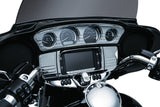 Kuryakyn 7284 - Tri-Line Gauge Trim for '14-'18 Harley-Davidson Touring & Tri Glide - Chrome