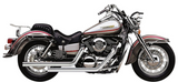 Cobra USA Dragsters Exhaust System for 1996-08 Kawasaki VN1500 Vulcan - Chrome - 4619T